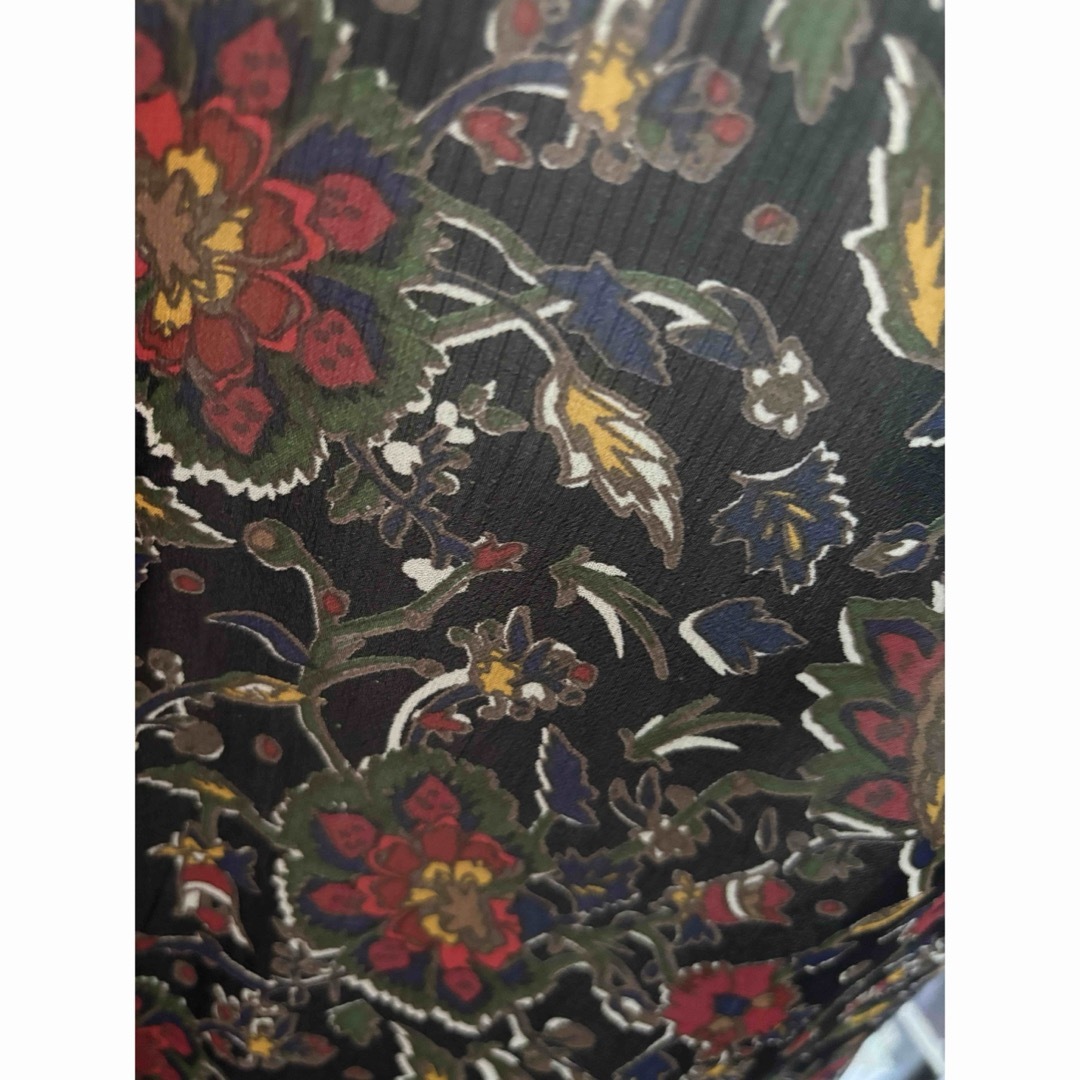 Ungrid(アングリッド)の値下げ‼️ungrid 花柄ロング ガウン レディースのトップス(シャツ/ブラウス(長袖/七分))の商品写真