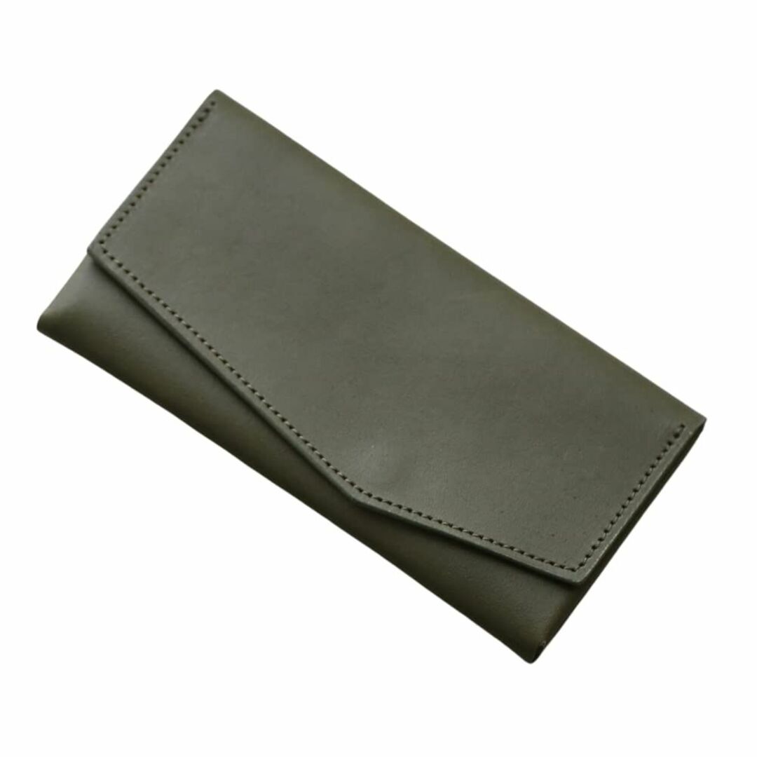 [statusy] il modo （イルモード） 日本製の本革長財布 (Khaバッグ
