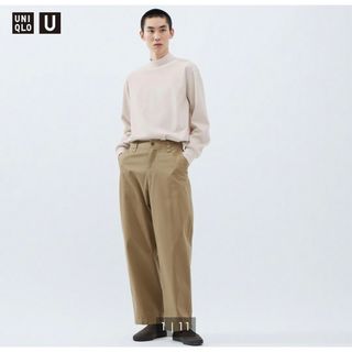 ユニクロ(UNIQLO)のUNIQLO U ワイドフィットチノ(チノパン)