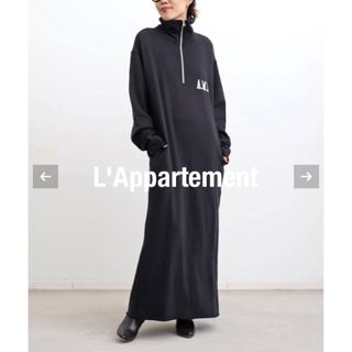 アパルトモンドゥーズィエムクラス(L'Appartement DEUXIEME CLASSE)の【AMERICANA/アメリカーナ】 Sweat Onepiece(ロングワンピース/マキシワンピース)