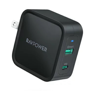 ラブパワー(RAVPower)のRAVPower Type C、Type A 急速充電器 65W(バッテリー/充電器)