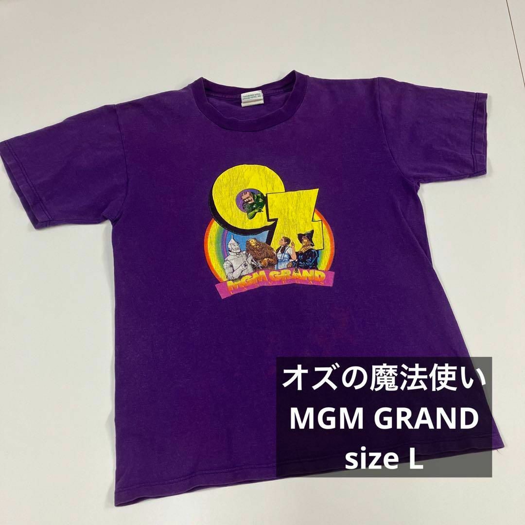 レディースオズの魔法使い　OZ Tシャツ　フェード　女子 MGM GRAND