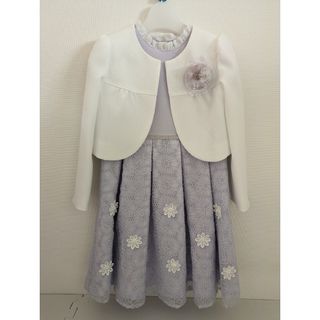 プティマイン入学式ワンピースセットキッズ服女の子用(90cm~)