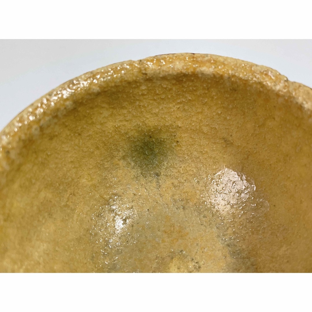 陶芸家 作家物 鈴木都 黄瀬戸 ぐい呑 酒器 酒盃 共箱 美濃 志野 陶芸家 作家物 鈴木都 黄瀬戸 ぐい呑 酒器 酒盃 共箱 美濃 志野