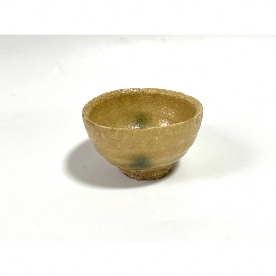 陶芸家 作家物 鈴木都 黄瀬戸 ぐい呑 酒器 酒盃 共箱 美濃 志野 陶芸家 作家物 鈴木都 黄瀬戸 ぐい呑 酒器 酒盃 共箱 美濃 志野
