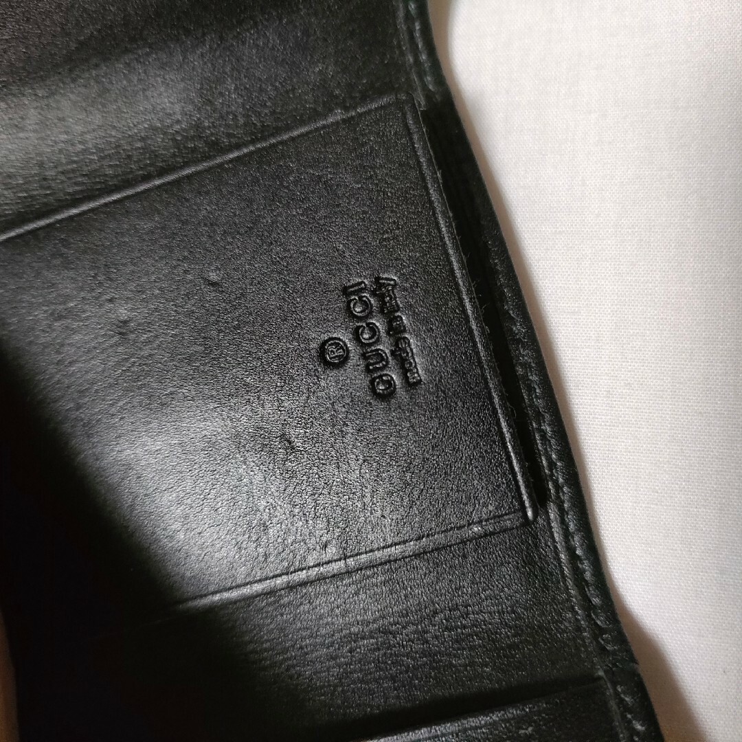ずっと気になってた 中古品】GUCCIキーケース/黒/ブラック/5連/GGキャンバス 小物