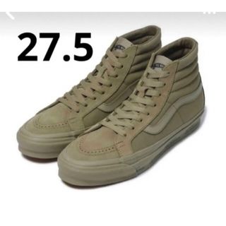 ダブルタップス(W)taps)の27.5cm OG SK8-HI LX  Vault by VANS WTAPS(スニーカー)