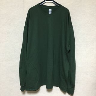 ギルタン(GILDAN)の新品 GILDAN ギルダン 長袖ロンT フォレストグリーン 2XL(Tシャツ/カットソー(七分/長袖))