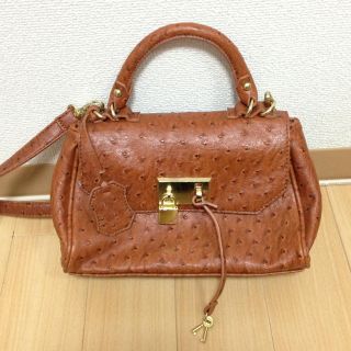 ローヴス(LOAVES)のオーストリッチ風ショルダーバッグ(ショルダーバッグ)
