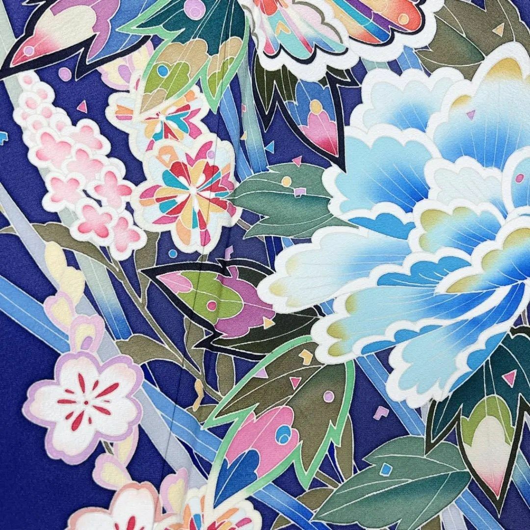 逸品】 京加賀友禅作家 松本健一作 紫色の振袖 晴れ着 成人式 逸品】 京加賀友禅作家 松本健一作 紫色の振袖 晴れ着 成人式