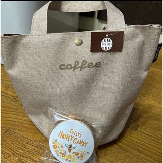 タリーズコーヒー(TULLY'S COFFEE)のタリーズ　トートバッグ　キャンディ　2点セット(トートバッグ)