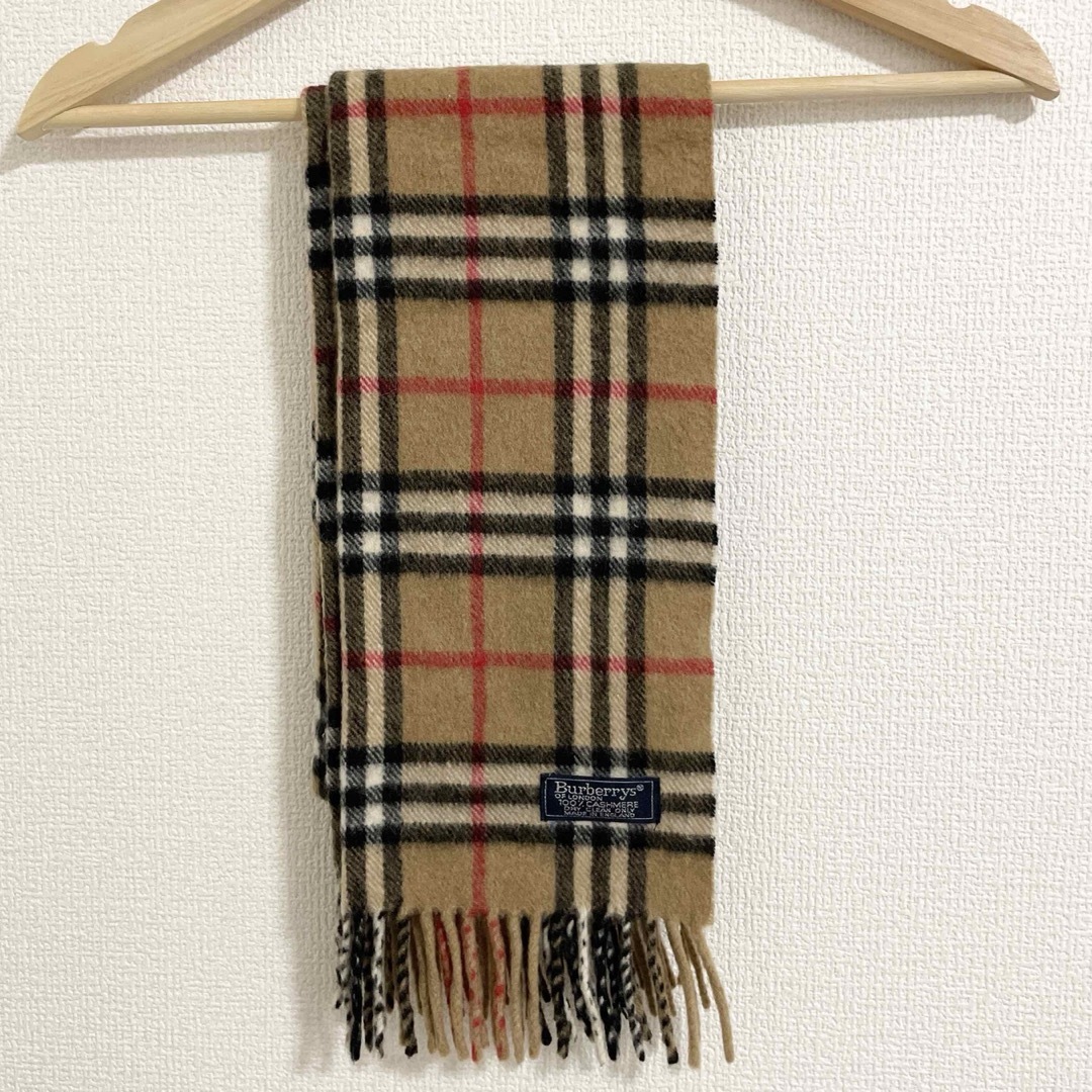 BURBERRY(バーバリー)の【 人気 】BURBERRY バーバリー マフラー ストール カシミヤ100% レディースのファッション小物(マフラー/ショール)の商品写真