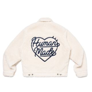 ヒューマンメイド(HUMAN MADE)のWOOL BLENDED BOA FLEECE WORK JACKET(ブルゾン)