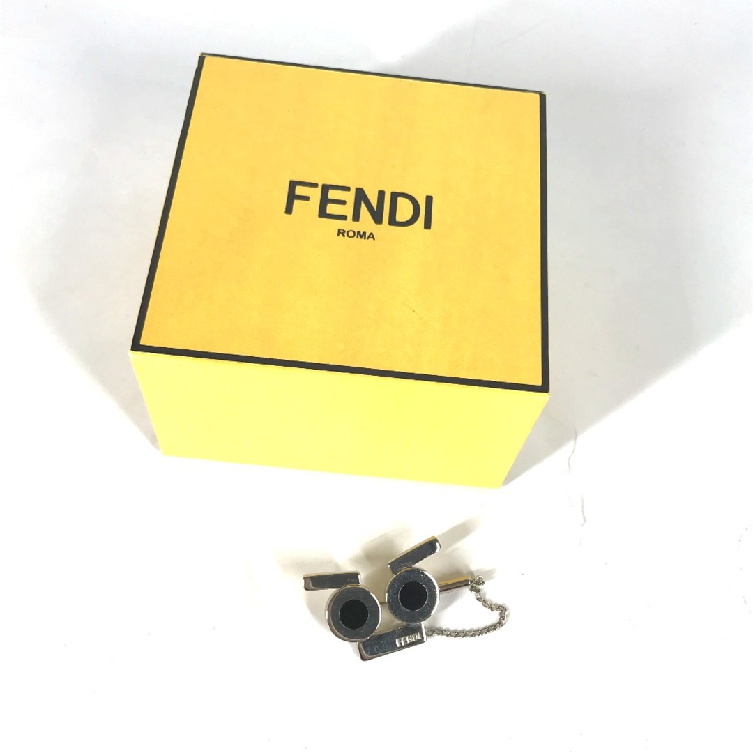 FENDI(フェンディ)のフェンディ FENDI モンスター アクセサリー ブローチ メタル シルバー レディースのアクセサリー(ブローチ/コサージュ)の商品写真