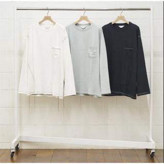 アンユーズド(UNUSED)のUNUSED 18aw US1505 L/S Pocket Tee(Tシャツ/カットソー(七分/長袖))