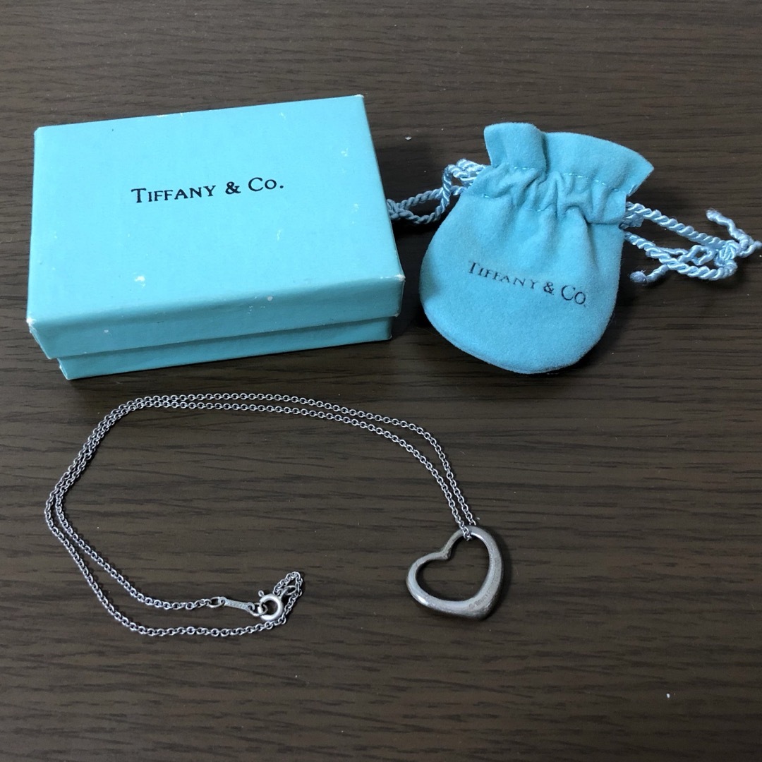 Tiffany & Co.(ティファニー)のオープンハート　ネックレス レディースのアクセサリー(ネックレス)の商品写真