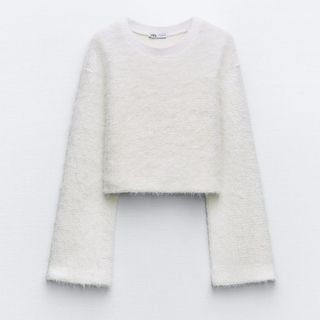 ザラ(ZARA)のZARA フェイクファーセーター(ニット/セーター)