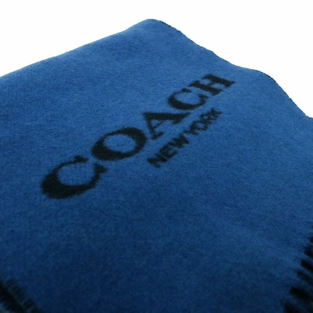 COACH(コーチ)の【新品未使用】コーチ COACH マフラー CK717 メンズレディース ネイビ レディースのファッション小物(マフラー/ショール)の商品写真