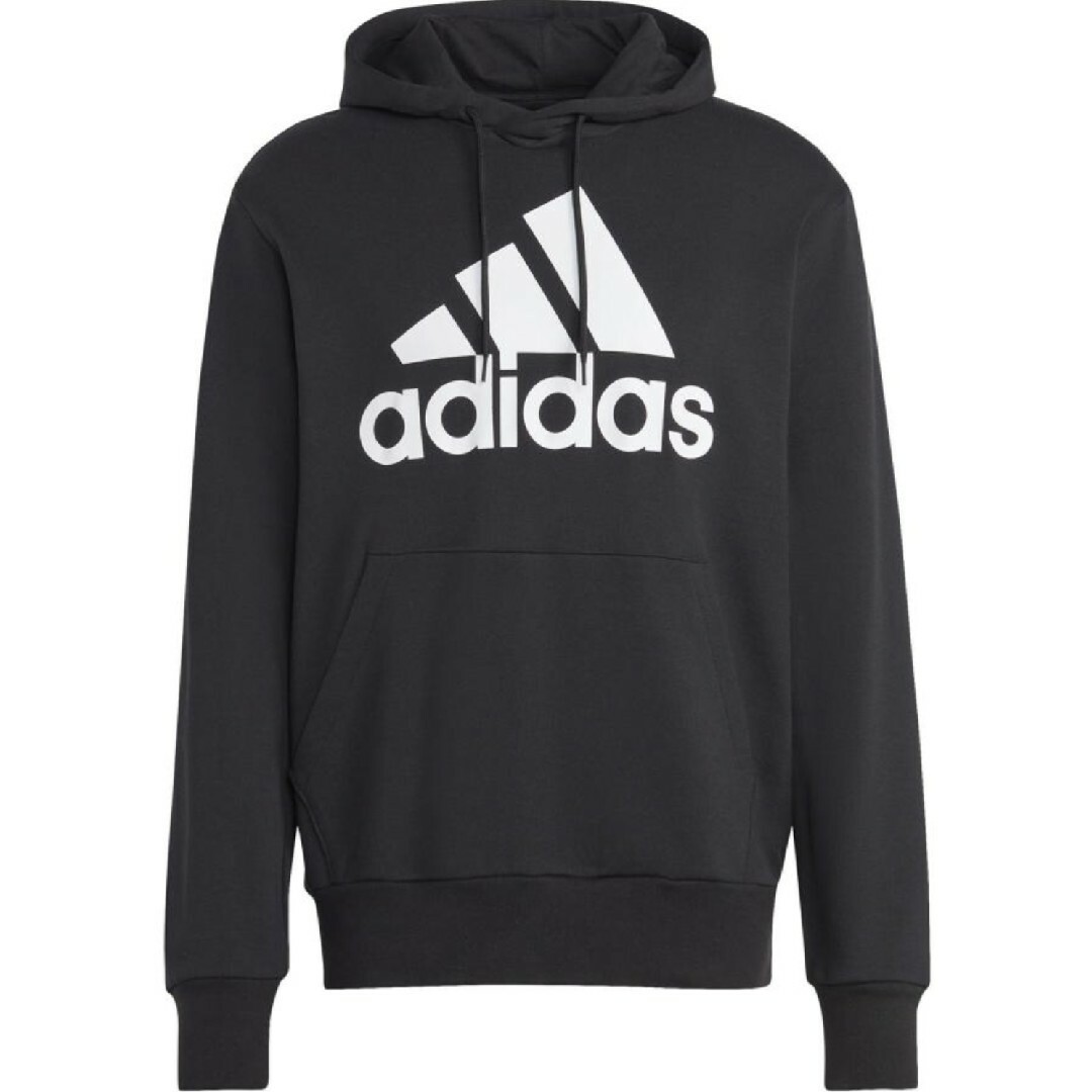 adidas(アディダス)の【 ブラック M メンズ 新品 タグ付 】 adidas アディダス パーカー メンズのトップス(パーカー)の商品写真