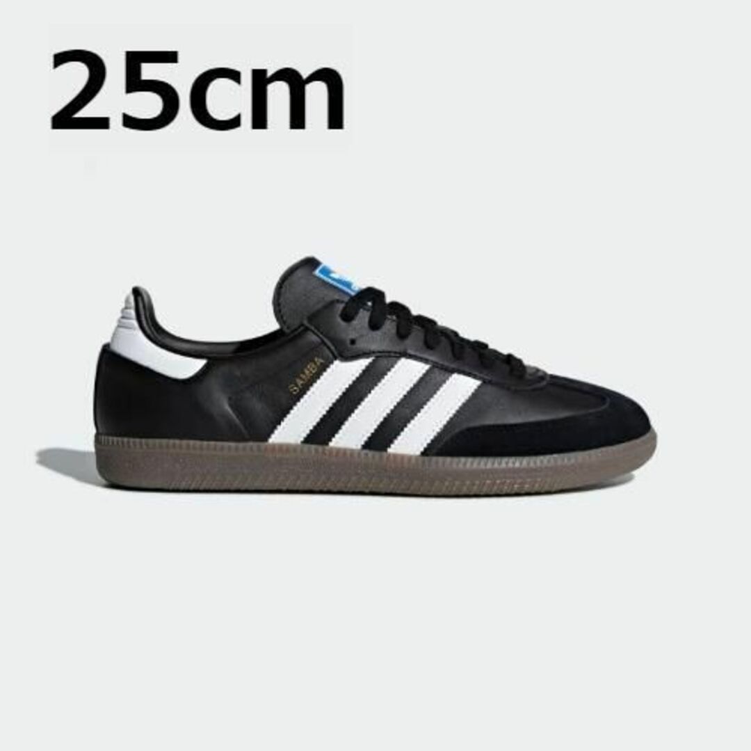 靴/シューズ未使用 adidas 23AW SAMBA OG 黒 25cm