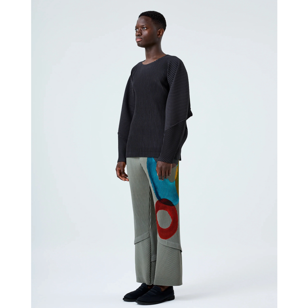 ISSEY MIYAKE - 新品 24ss homme plisse アートペイント柄 ISSEY MIYAKE - 新品 24ss homme plisse アートペイント柄