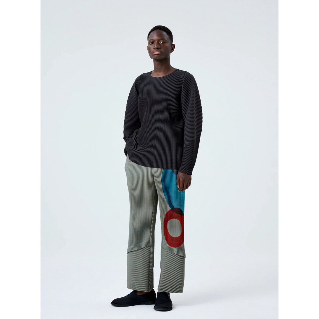 ISSEY MIYAKE - 新品 24ss homme plisse アートペイント柄 ISSEY MIYAKE - 新品 24ss homme plisse アートペイント柄