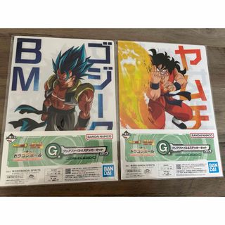 ドラゴンボール(ドラゴンボール)のドラゴンボール一番くじ　G賞クリアファイル&ステッカーセット(キャラクターグッズ)