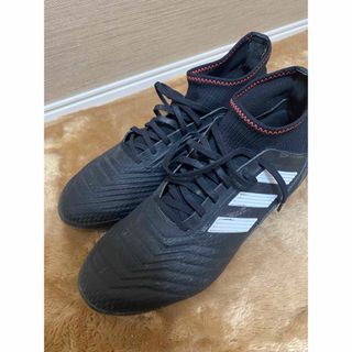 アディダス(adidas)のadidasサッカースパイク　PREDATOR 黒　27.0(シューズ)