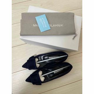 キャロライン❗️お値下げ中❗️美品❗️MANOLOBLAHNIK ❗️キャロライン