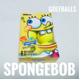 ウィルソン(wilson)の【新品未使用】SPONGBOB　スポンジボブ　wilson　ゴルフボールセット(その他)