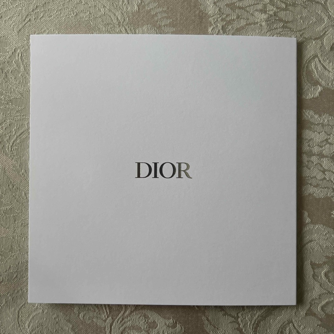 Christian Dior(クリスチャンディオール)のミルキー様専用 ディオール メッセージカード ノベルティ テスター付き 新品 エンタメ/ホビーのコレクション(ノベルティグッズ)の商品写真