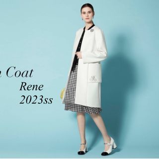 ルネ(René)の未使用 Rene♡ 2023年 スプリングストレッチコート(スプリングコート)