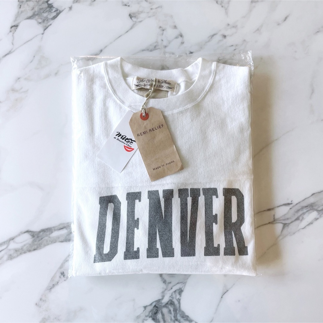 新品【REMI RELIEF】DENVER FOOT BALL Tシャツ