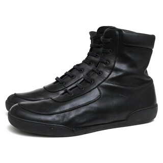 アルマーニ(Armani)のアルマーニ／EMPORIO ARMANI レースアップブーツ シューズ 靴 メンズ 男性 男性用レザー 革 本革 ブラック 黒  057088(ブーツ)