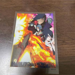 バンダイ(BANDAI)のNARUTO クリアステッカー(キャラクターグッズ)