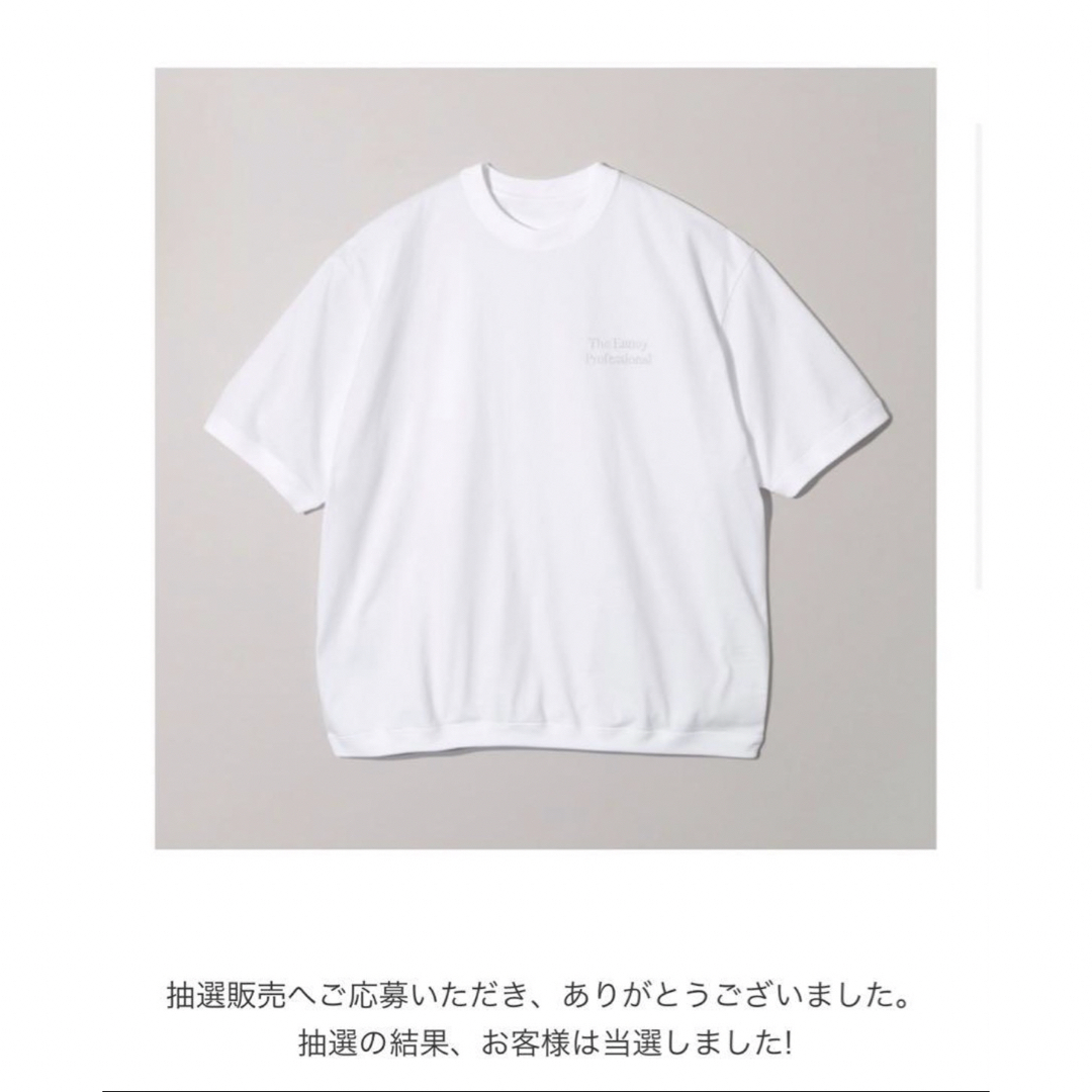 1LDK SELECT(ワンエルディーケーセレクト)のENNOY Short sleeve hem rib tee  メンズのトップス(Tシャツ/カットソー(半袖/袖なし))の商品写真