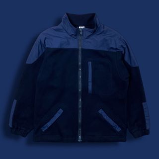 ザノースフェイス(THE NORTH FACE)の00s ユーロヴィンテージフルジップフリースジャケット ネイビー フランス EU(その他)