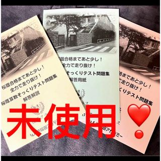 新品　NN桜蔭 算数そっくりテスト問題集 早稲田アカデミー(語学/参考書)