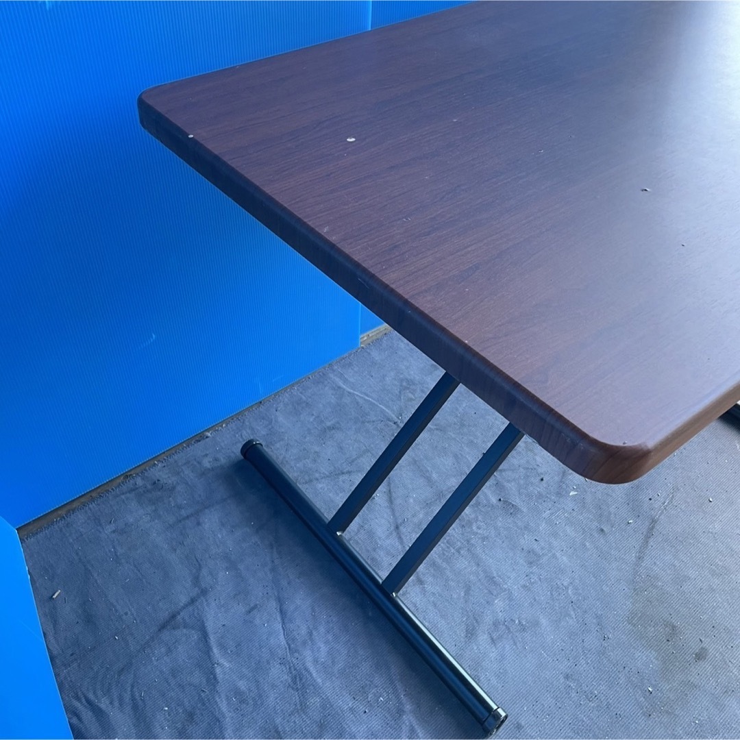 524C⭐︎昇降テーブル　インテリアデザイン　家庭用　送料設置無料　ローラー付き