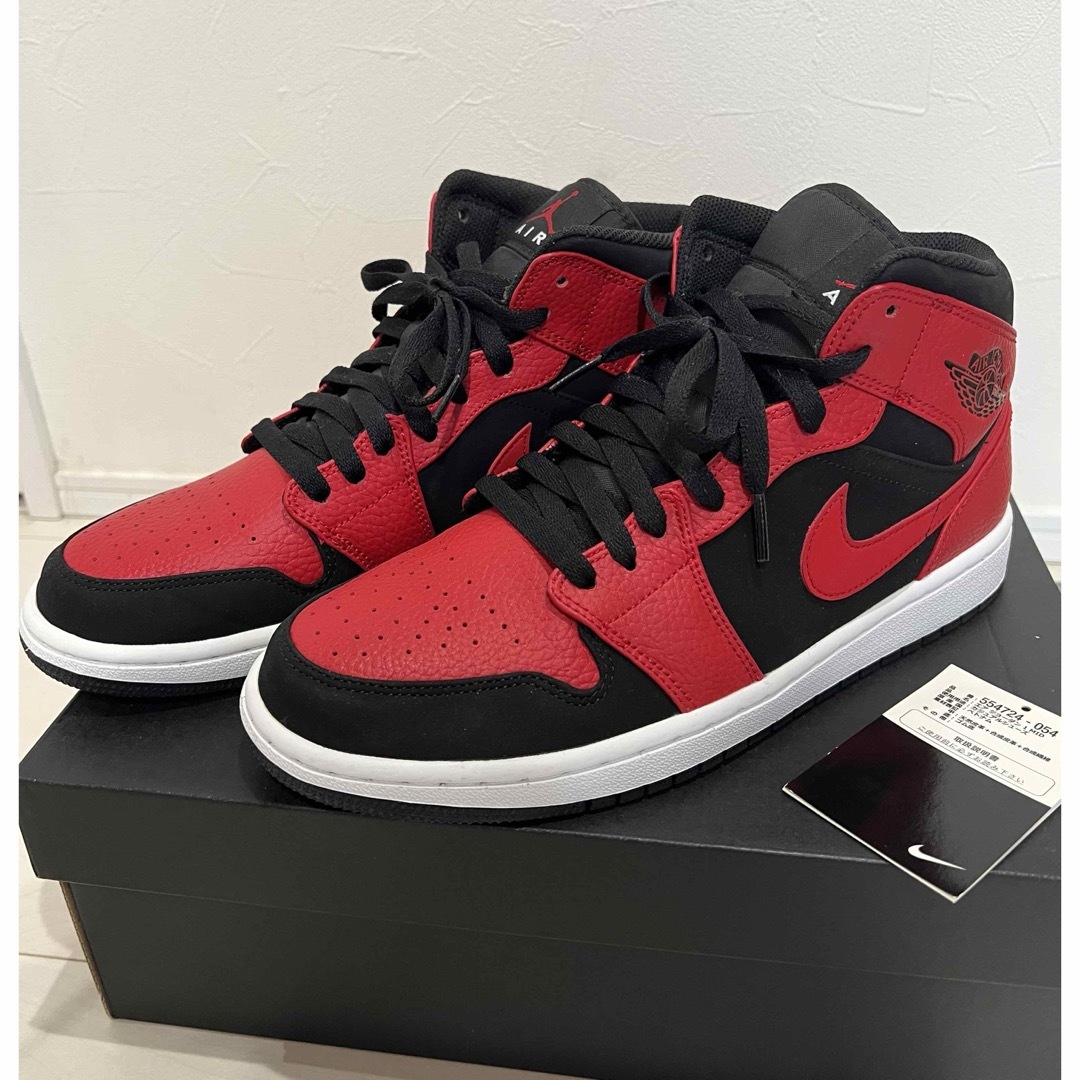 NIKE(ナイキ)のAIR JORDAN1 MID リバースブレッド  メンズの靴/シューズ(スニーカー)の商品写真