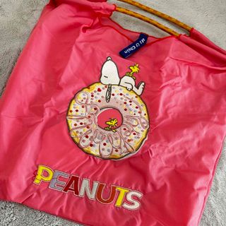 ボールアンドチェーン×PEANUTSスヌーピー ドーナツエコバッグ(トートバッグ)