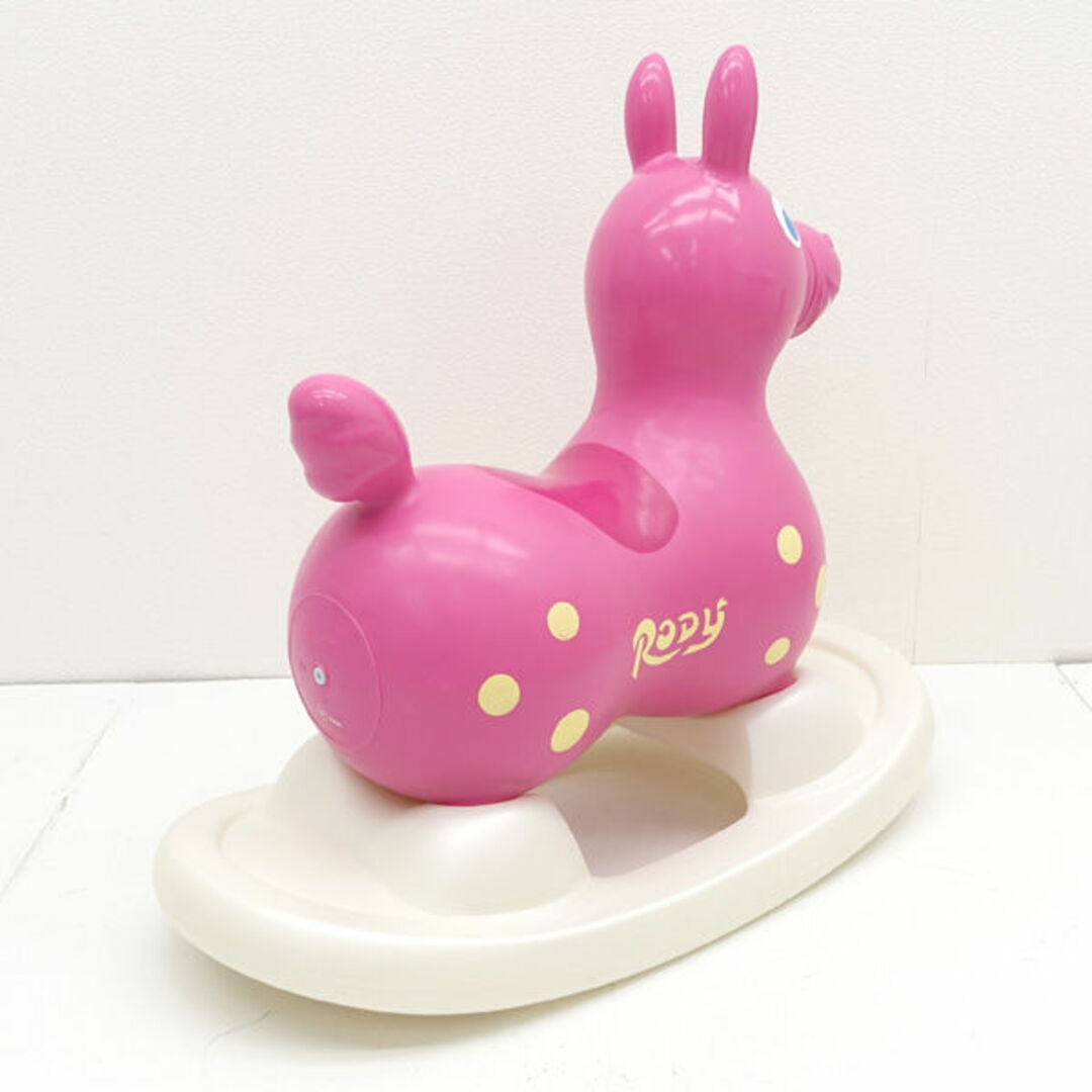 Rody(ロディ)のRODY / ロディ ■乗用ロディ ピンク ロッキングベース セット 子供用品【中古】  [0220478329] エンタメ/ホビーのテーブルゲーム/ホビー(三輪車/乗り物)の商品写真