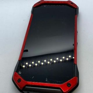 キョウセラ(京セラ)の【訳あり品】 TORQUE 5G au SIMロック解除済 KYG01 レッド (スマートフォン本体)