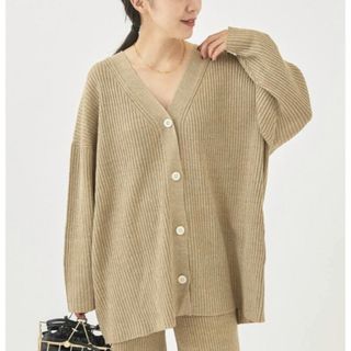 プラージュ(Plage)のプラージュ2022SS JAZZ LINEN カーディガン(カーディガン)