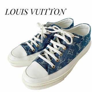 ルイヴィトン(LOUIS VUITTON)のLOUIS VUITTON ルイヴィトン ステラーライン  デニムスニーカー(スニーカー)