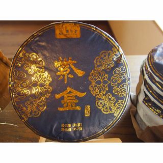 中国茶　台湾茶　プーアル茶熟茶　書呆子　紫金　３５７ｇ　大特価(茶)