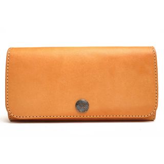 ファニー(FUNNY)のファニー／FUNNY 長財布 財布 ウォレット メンズ 男性 男性用レザー 革 本革 ベージュ  TRIFOLD WALLET BRIDLE LEATHER トライフォード ウォレット 小銭入れあり 三つ折り(長財布)