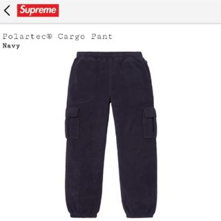 シュプリーム(Supreme)のSupreme Polartec Cargo Pant navy(ワークパンツ/カーゴパンツ)