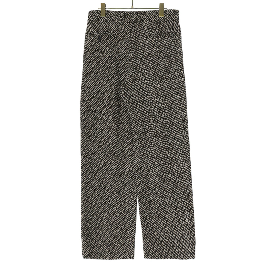 YOKE(ヨーク)のYOKE WOOL NEP TWEED 2PLEATED WIDE トラウザー メンズのパンツ(スラックス)の商品写真