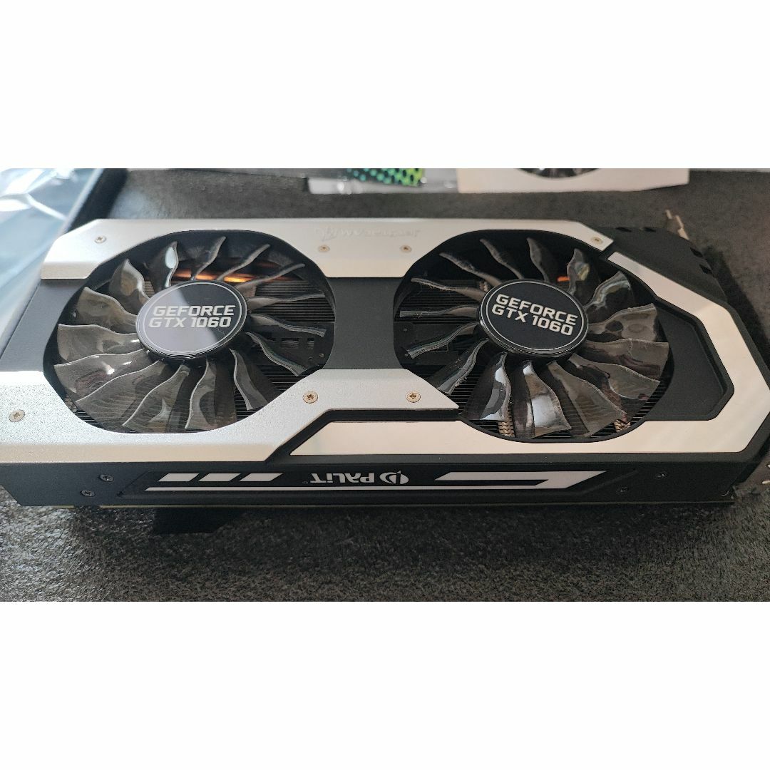 【中古】GeForce GTX 1060 6GB Super JetStream スマホ/家電/カメラのPC/タブレット(PC周辺機器)の商品写真